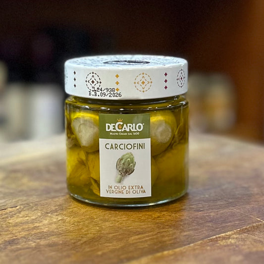 DE CARLO Carciofini in olio extra-vergine d'oliva 200gr