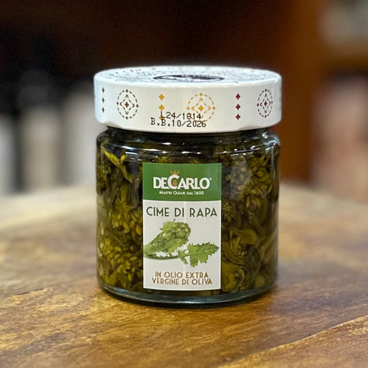 DE CARLO Cime di rapa in olio extra-vergine d'oliva 200gr